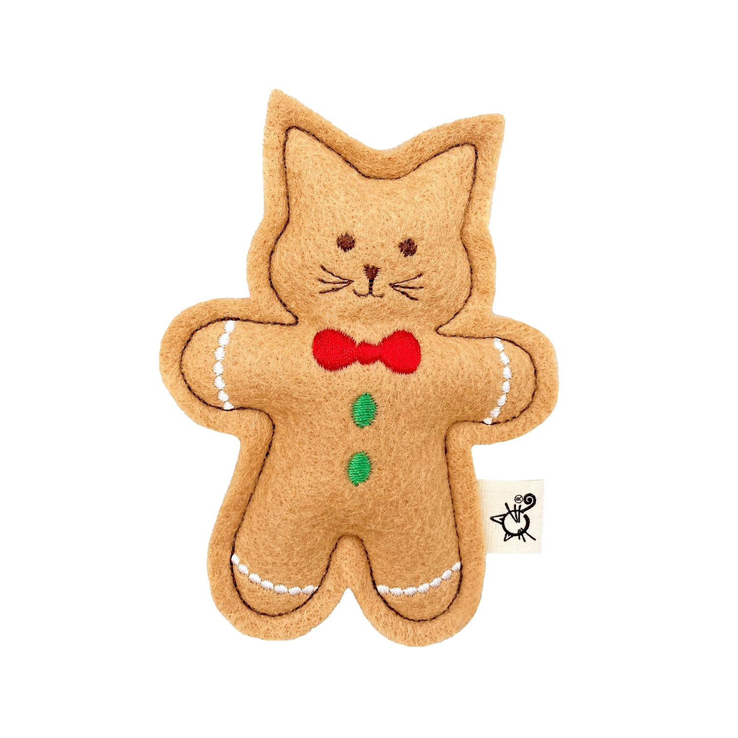 Gingerbread Cat Cookie Cat Toy Crochet Kitty