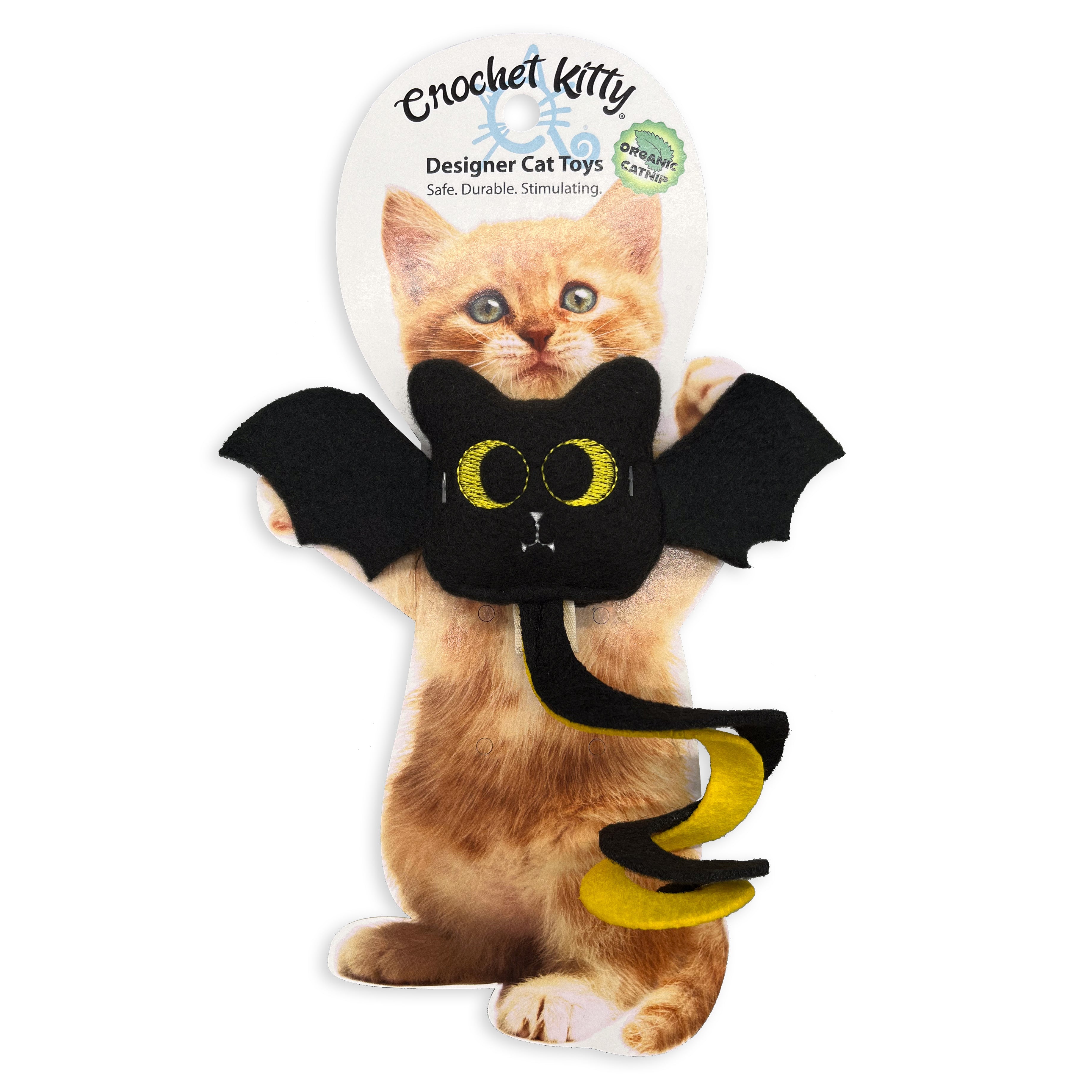 SALE Bat Cat with Whirly Tail