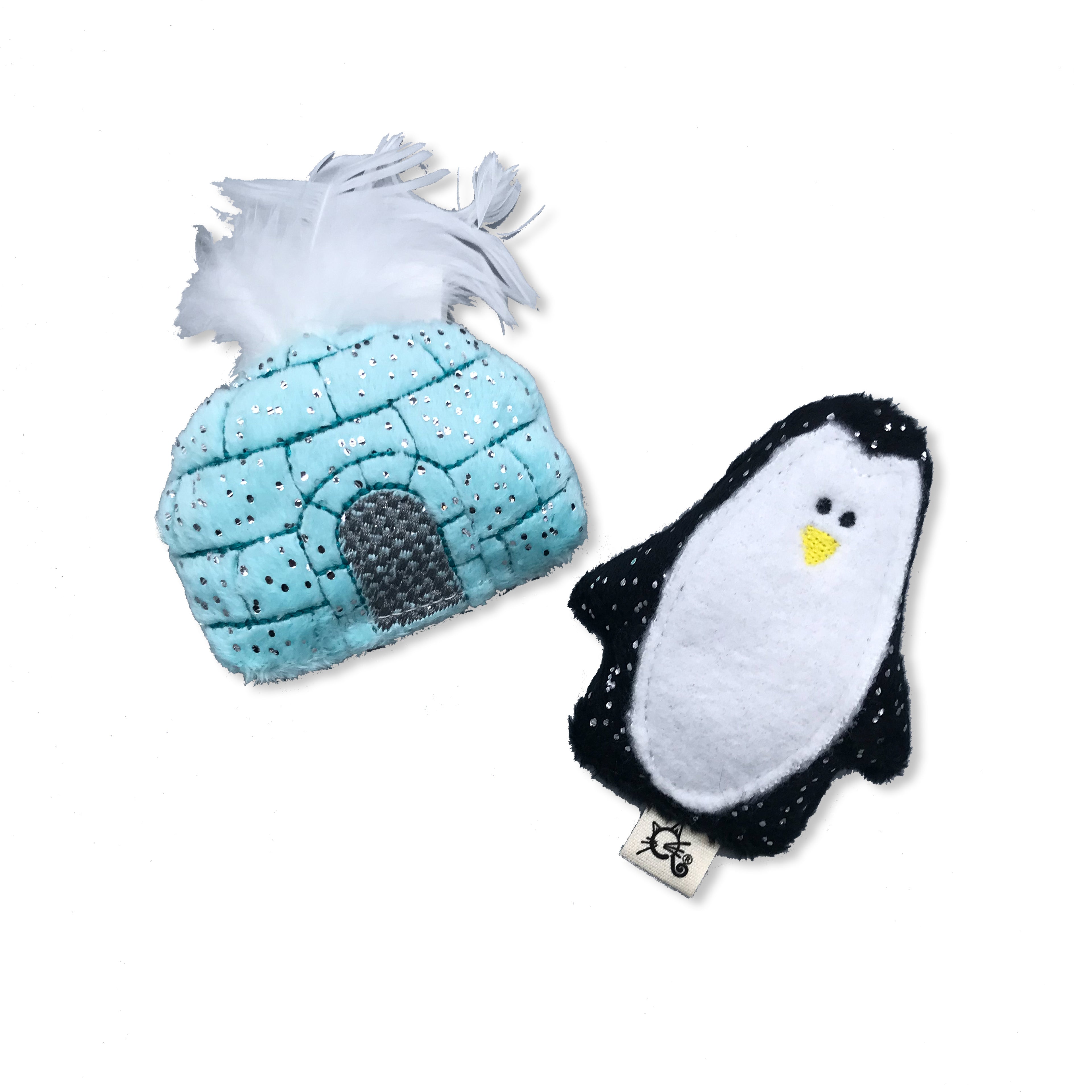 Penguin shop cat toy